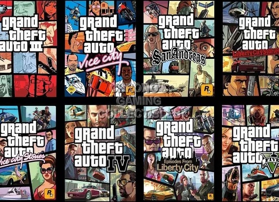 Grand Theft Auto все части: история серии игр