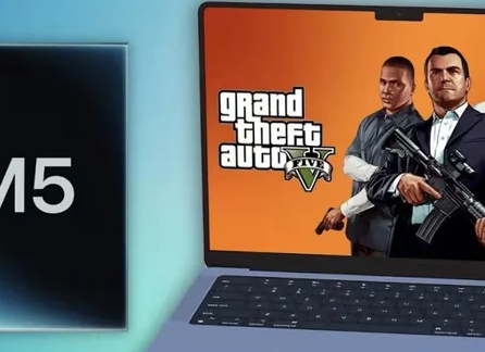 GTA 5 на новом MacBook Pro 14 с M1 Pro