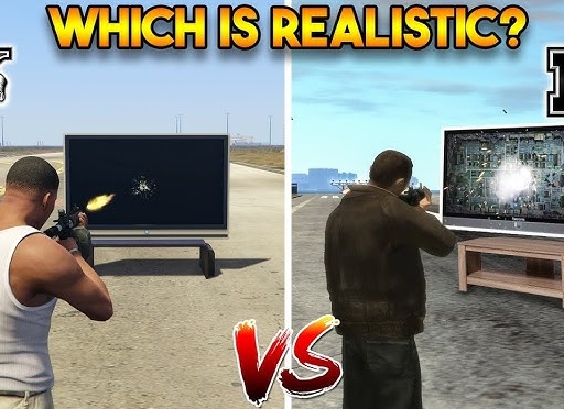 GTA IV vs GTA V