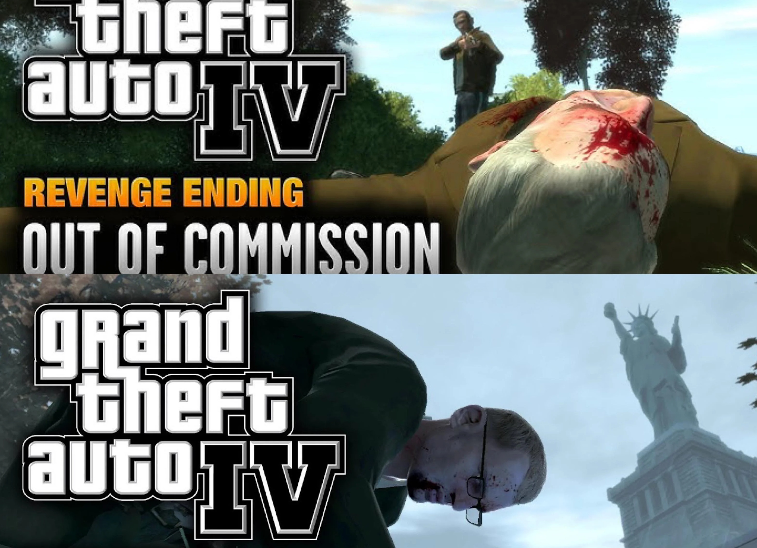 Скрытые концовки в GTA